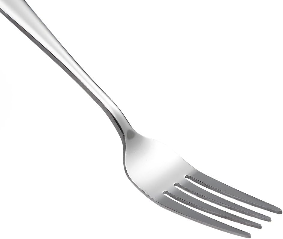 Stainless Steel Dinner/Salad Forks Set 12-Piece 8 Inches